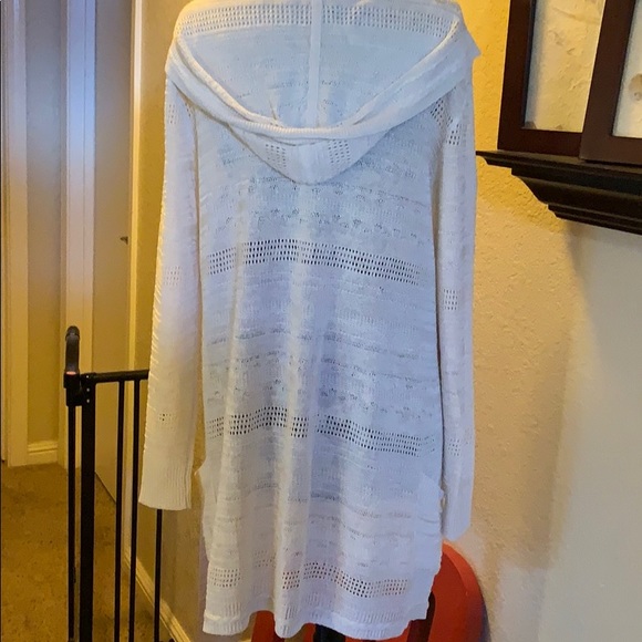 Rachel Rachel Roy zipper cardigan sweater Lg - Picture 5 of 7